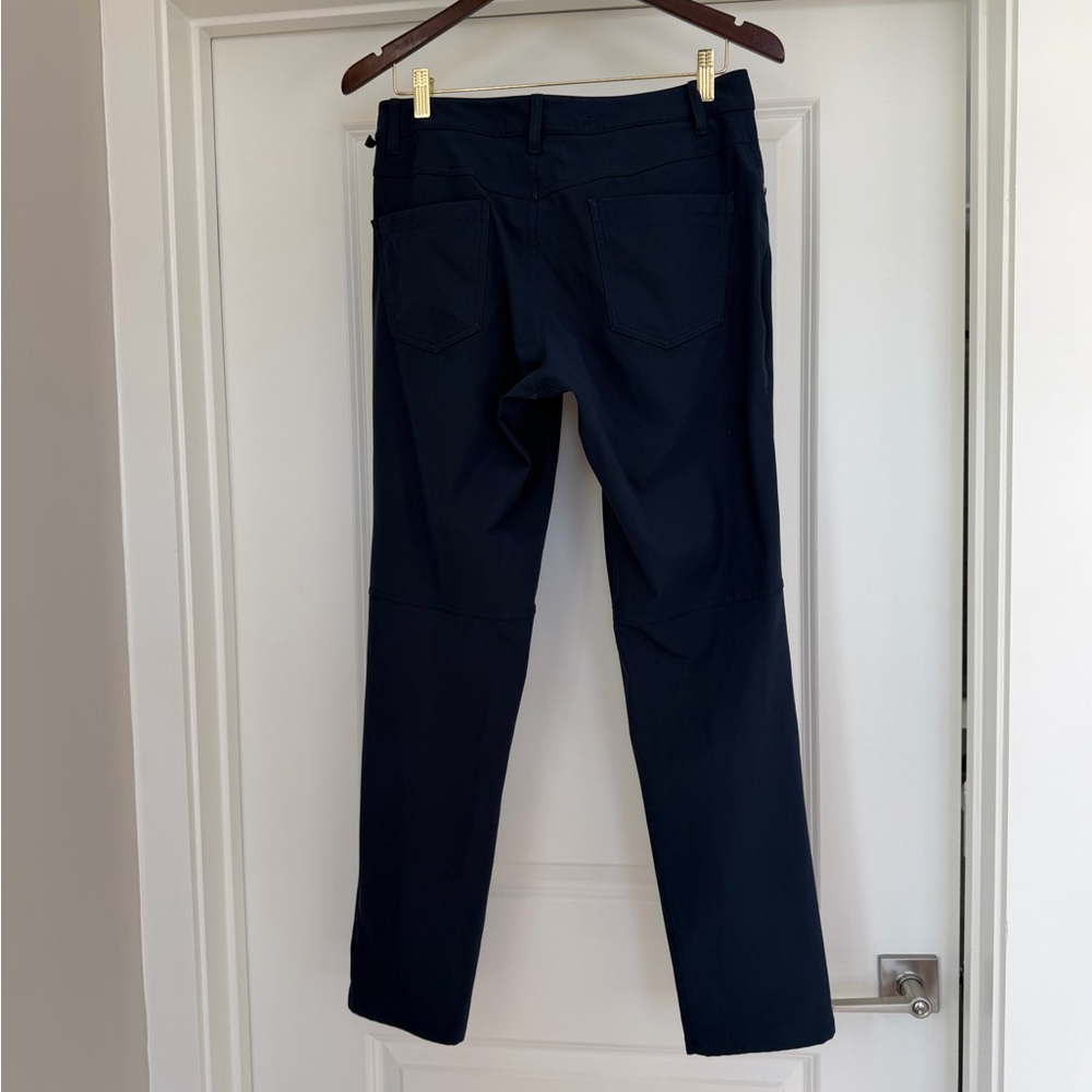 Lululemon ABC Classic Fit 5 Pocket Pant Warpstreme True Navy Men’s 32” Inseam - Picture 9 of 10